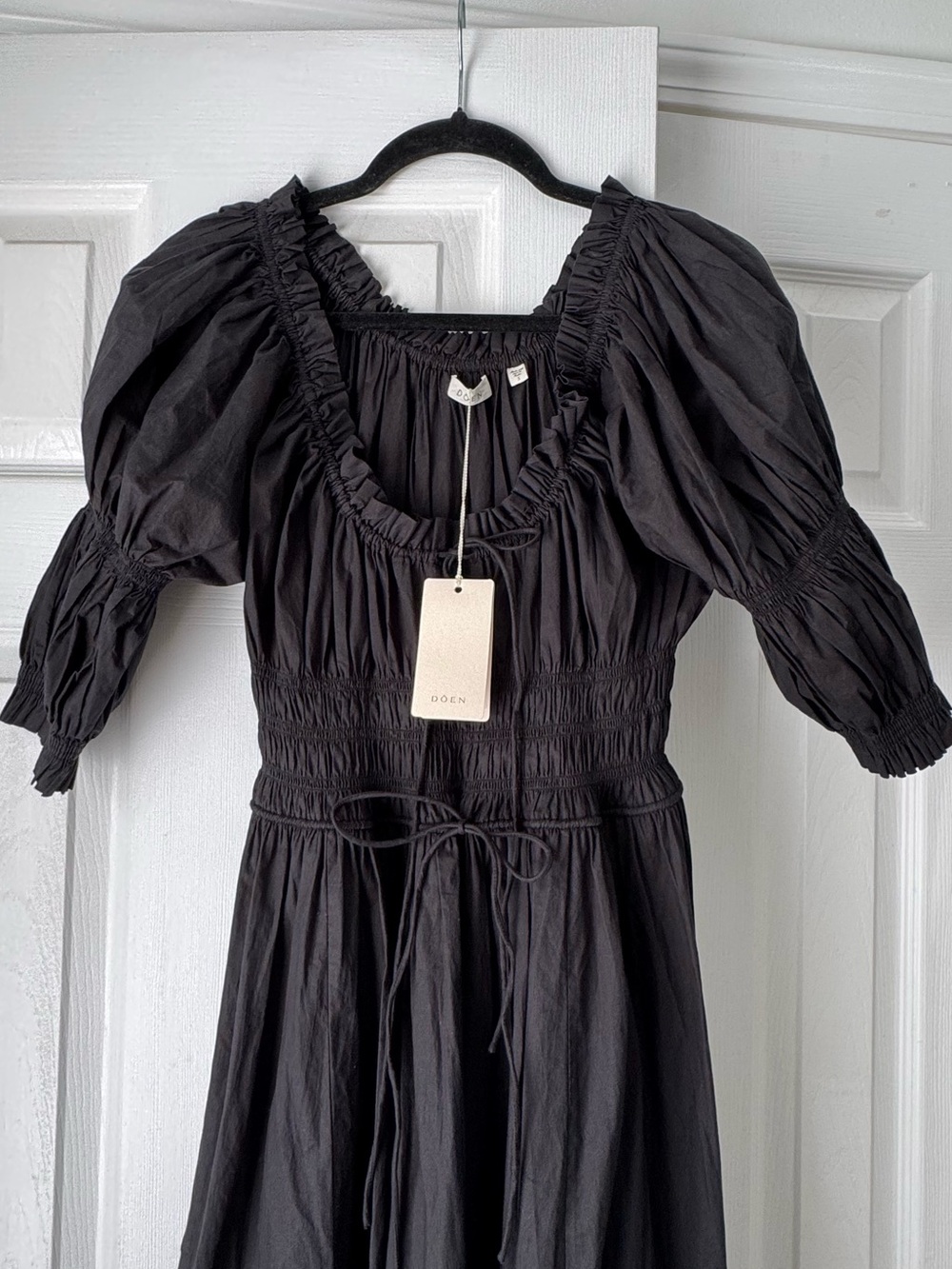 Doen Black Ischia Dress